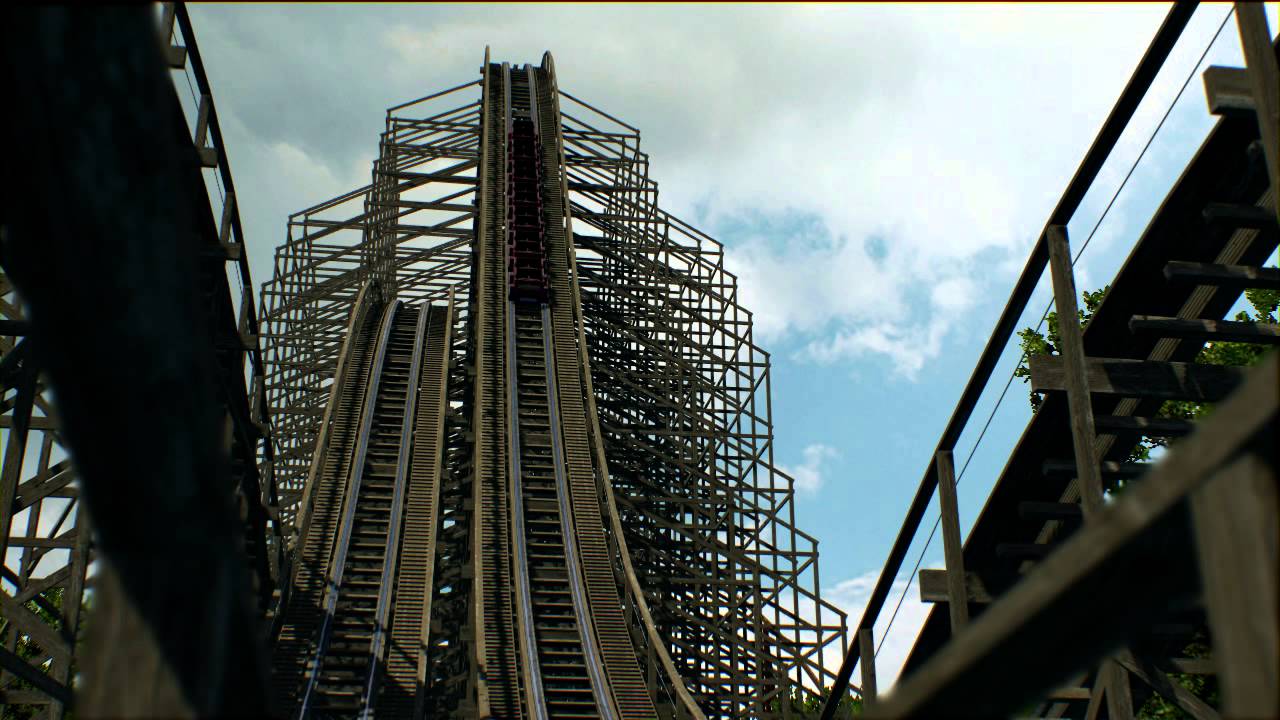 [Nolimits Coaster 2] Timber Run - CCI Wooden Coaster (60fps)
