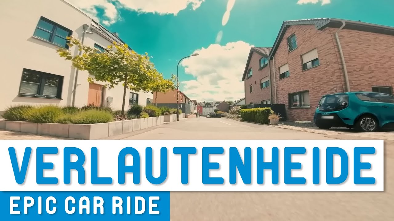 Aachen Verlautenheide 🇩🇪 - Epic Car Ride - Rundfahrt mit dem Auto - Driving Tour - AIX WALKER