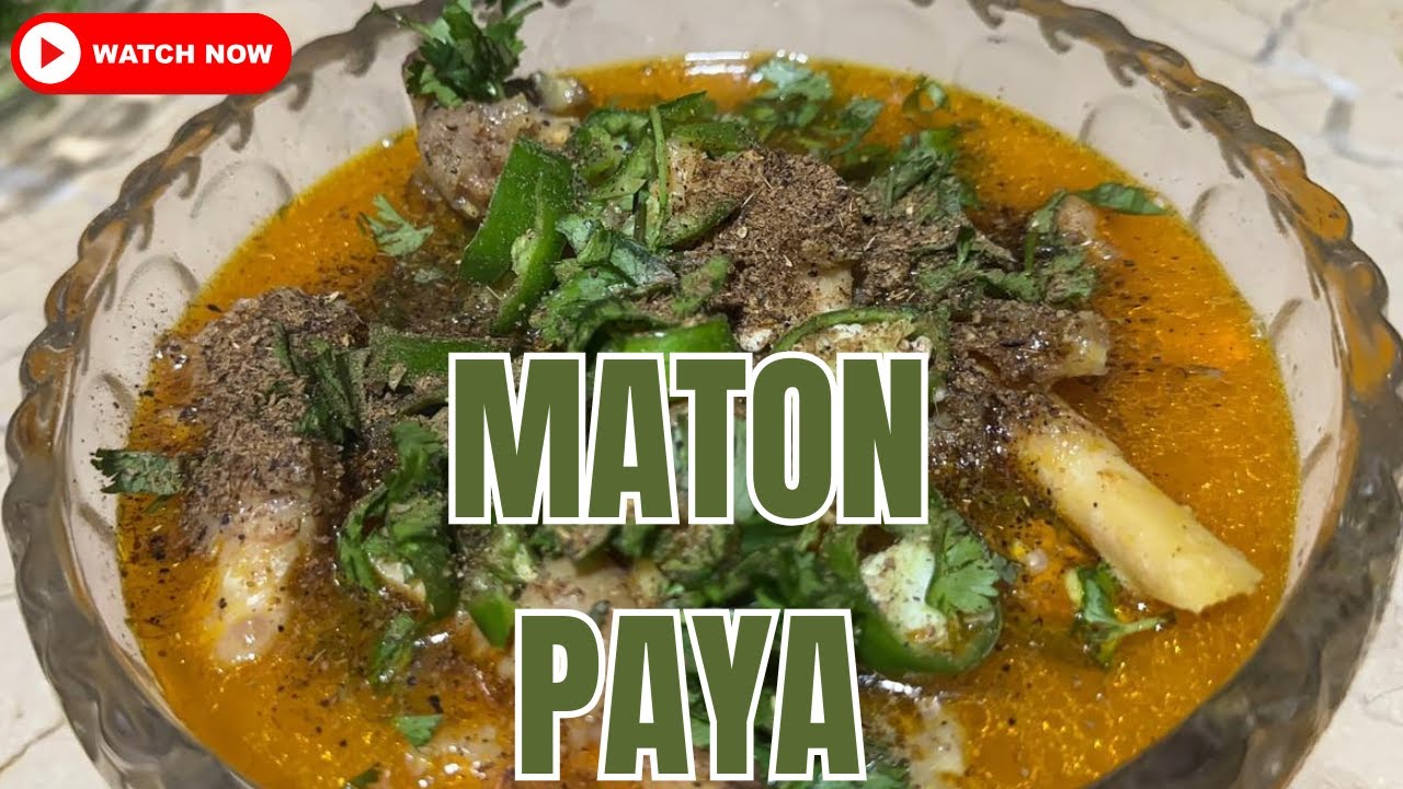 Mutton Paya – A Rich & Traditional Comfort Dish#MuttonPaya#PayaCurry#DesiFood#TraditionalFood