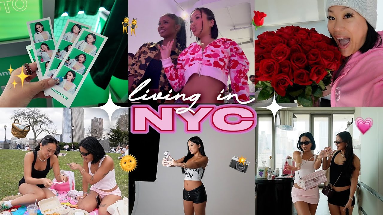 LIVING IN NEW YORK | Picnic, photoshoot and just vibes (*≧ω≦)