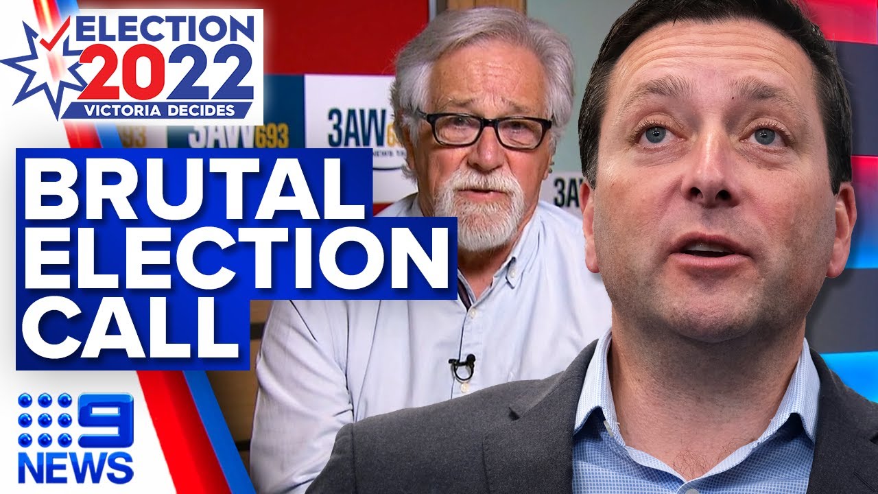 'They wimped it': Brutal call over election tactic | 2022 Victorian Election | 9 News Australia
