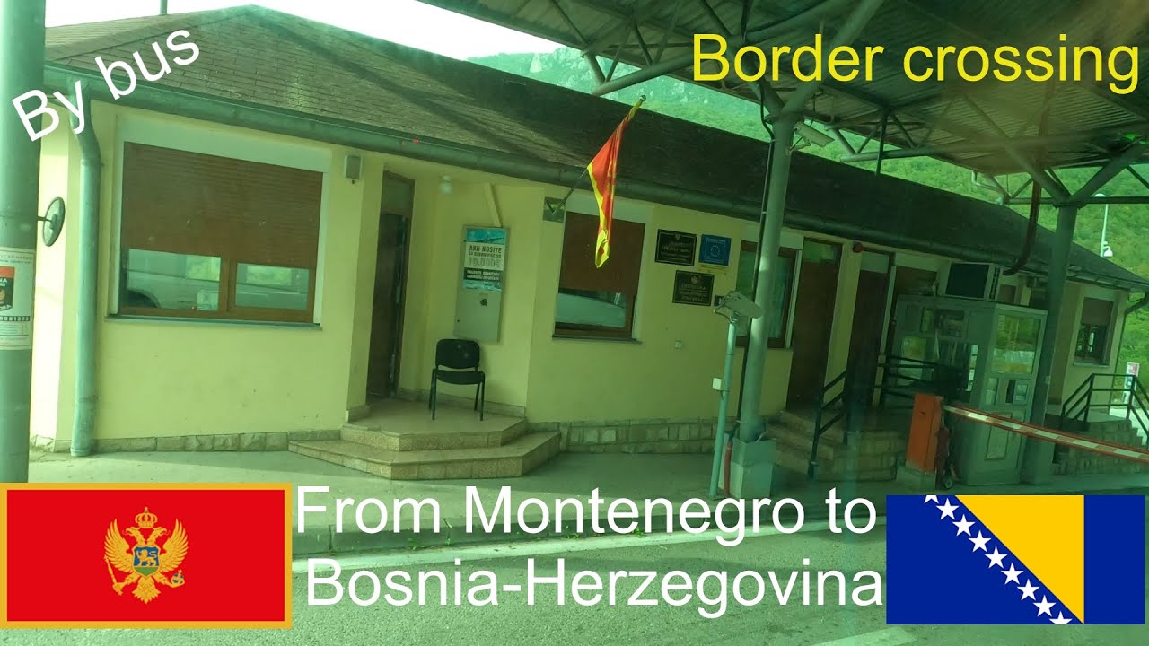 From Montenegro🇲🇪 to Bosnia Hercegovina🇧🇦 by bus - K2 - Bordercrossing - Tripreport
