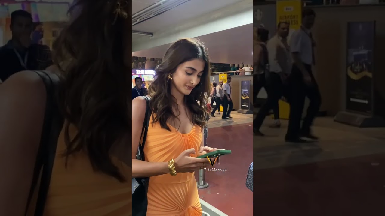 Pooja Hegde spotted at airport
