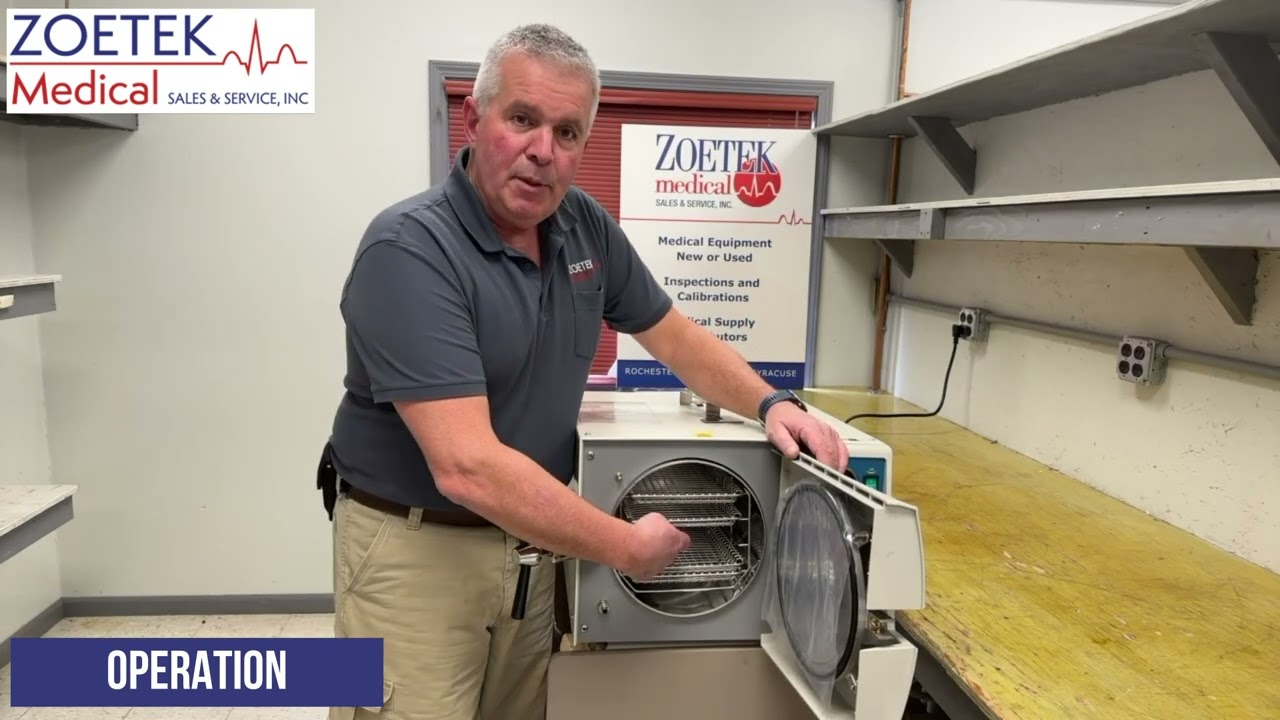 Operation of a Tuttnauer 2540M Sterilizer