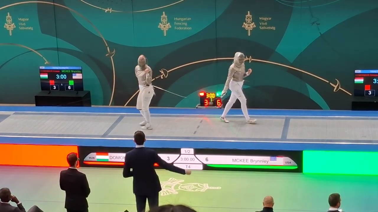 Budapest World Cup 2025 JWS - L4 - Emese Domonkos HUN v Brynnley McKee USA