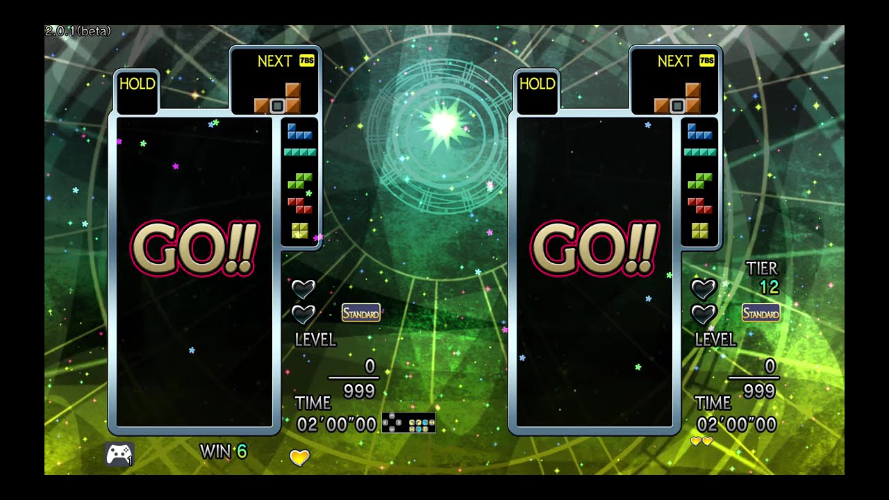 1負けしたら即終了のShiranui:リベンジ[レベル6スタート]　TETRIS TGM4:AE
