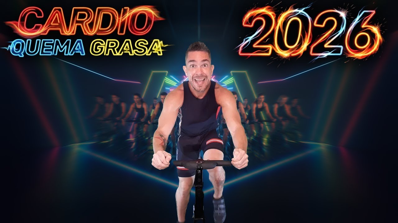 Rutina Indoorcycling CARDIO Quema Grasa | FELIZ AÑO 2026