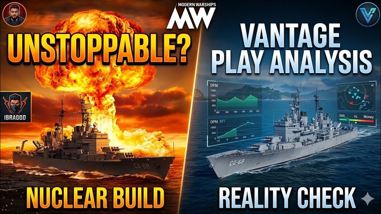 РАЗБОР: Ядерный USS Boston от IBRAGOD — Разрушаем мифы о сборке | Modern Warships