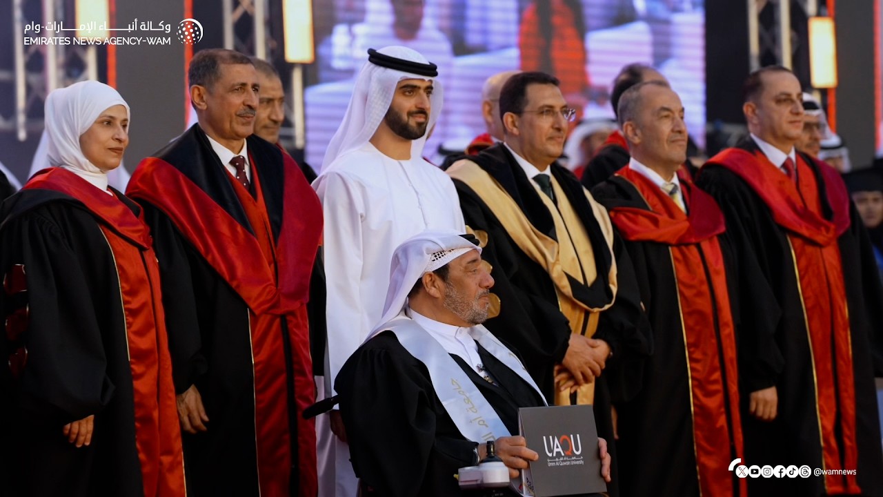 برعاية سعود المعلا    جامعة أم القيوين تحتفي بتخريج دفعة 
