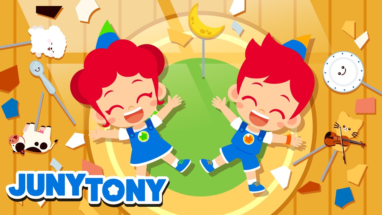 What? That's So Silly! 🤣🎵| Hey, Diddle Diddle | Nursery Rhymes | JunyTony