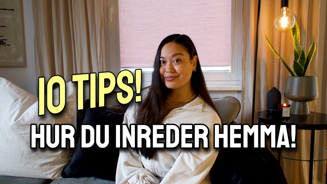 10 TIPS - HUR DU BÄST INREDER FÖR ATT LIVA UPP DITT HEM UNDER HÖSTEN 2023!