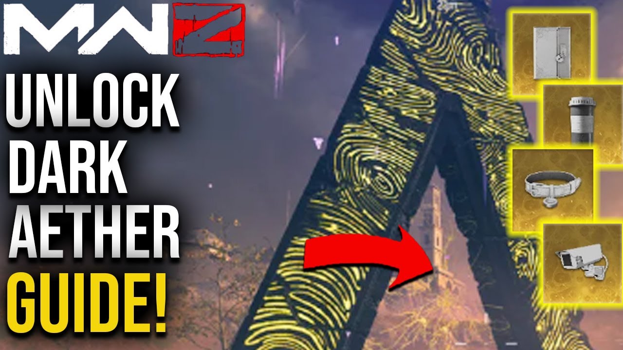 COD MW3 ZOMBIES HOW TO UNLOCK DARK AETHER