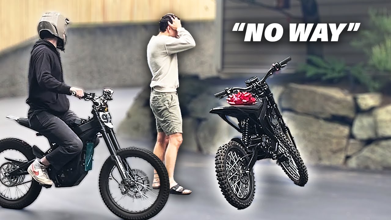 He’s Obsessed With E-Bikes, So I Gave Him One…