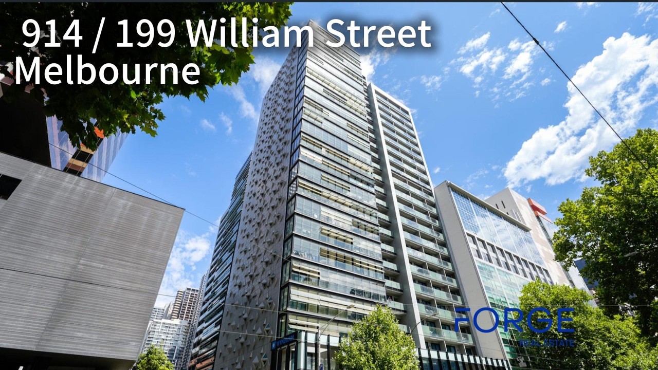 Spacious 2 Bedroom Apartment in “The William” | 914/199 William Street Melbourne CBD