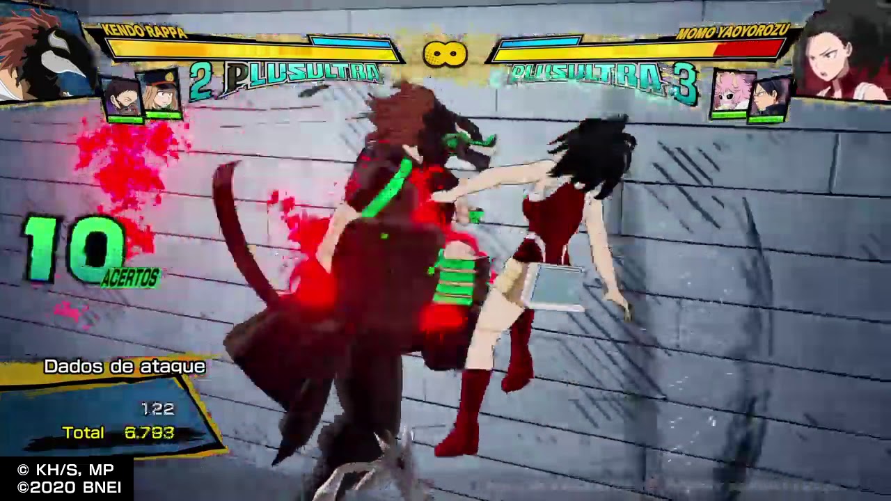 Kendo Rappa 21k combo | My Hero One's Justice 2