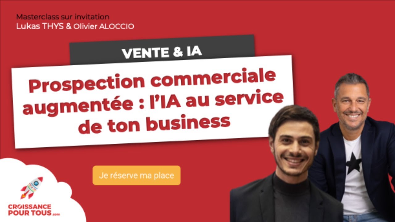 [Masterclass IA] - Génère jusqu'à 50 RDV/mois sans prospecter à la main