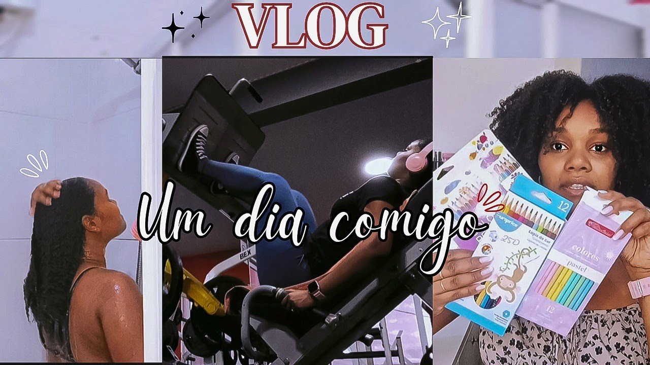 VLOG- UM DIA COMIGO | rotina capilar • metas para 2026 • saí do Instagram • novo hobby 