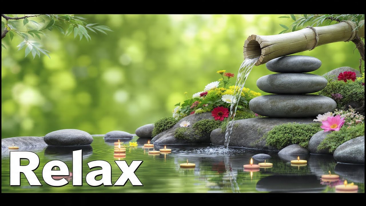 Deep Relaxation Sleep Ambience with Natural Flowing Water | LIVE