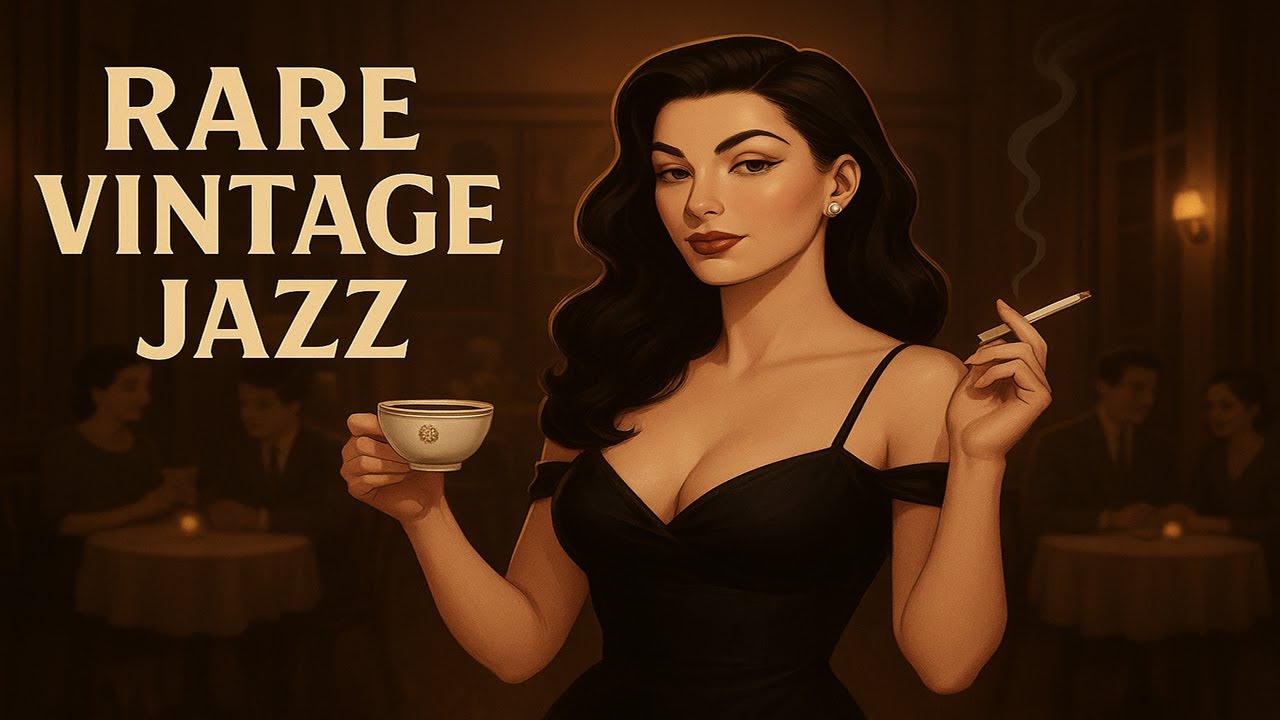 Vintage Jazz Café Duet – 1940s Romantic Lounge Music | 1 Hour Timeless Background Mix