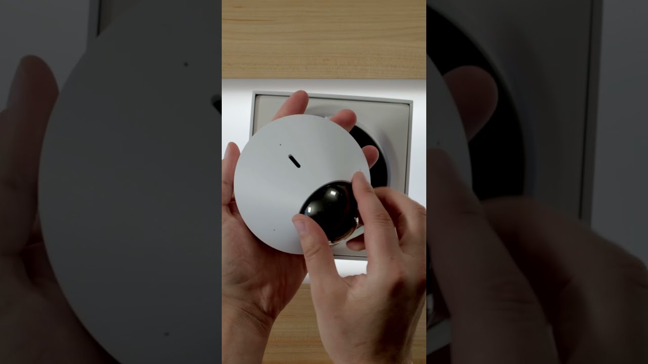 Unboxing a UniFi Protect G4 Dome Security Camera