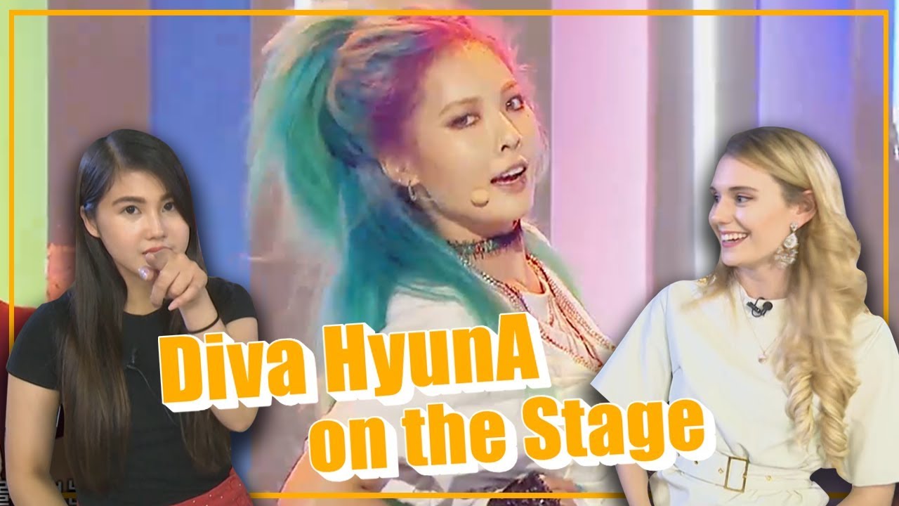 [SectionTV KPOP] Diva HyunA's Bubble pop & Roll Deep Stage Reaction!!
