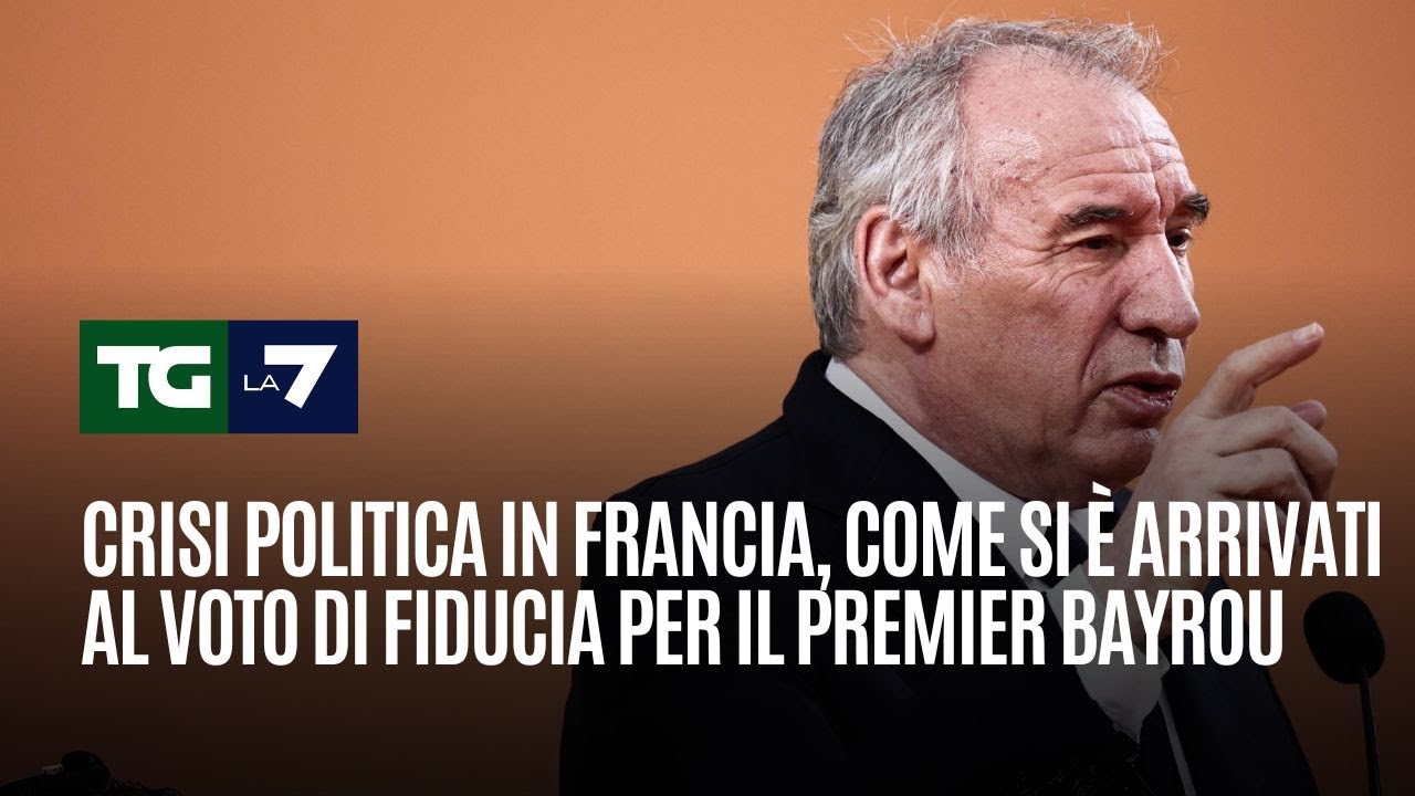 Crisi politica in Francia, come si è arrivati al voto di fiducia per il premier Bayrou