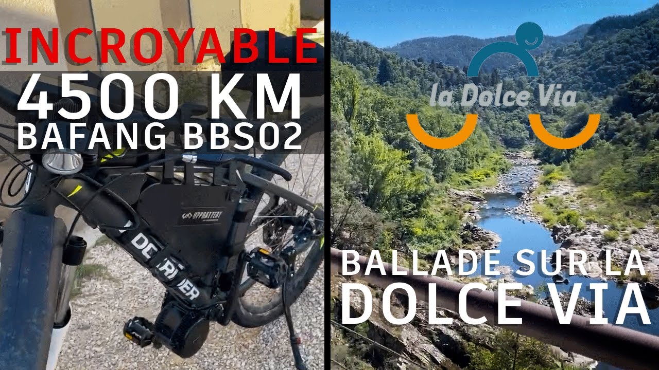 🚴‍♂️ 4500 KM AVEC UN MOTEUR BAFANG BBS02 🚴‍♂️ Ballade sur la Dolce Via