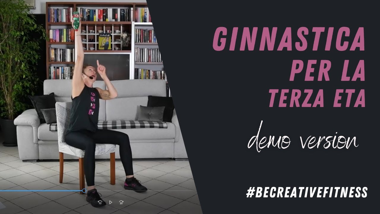 Ginnastica per la terza eta | virtual class