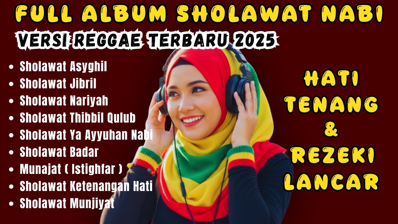Sholawat Reggae 2026 Terbaru 🌿 Musik Islami Paling Menenangkan Hati & Jiwa