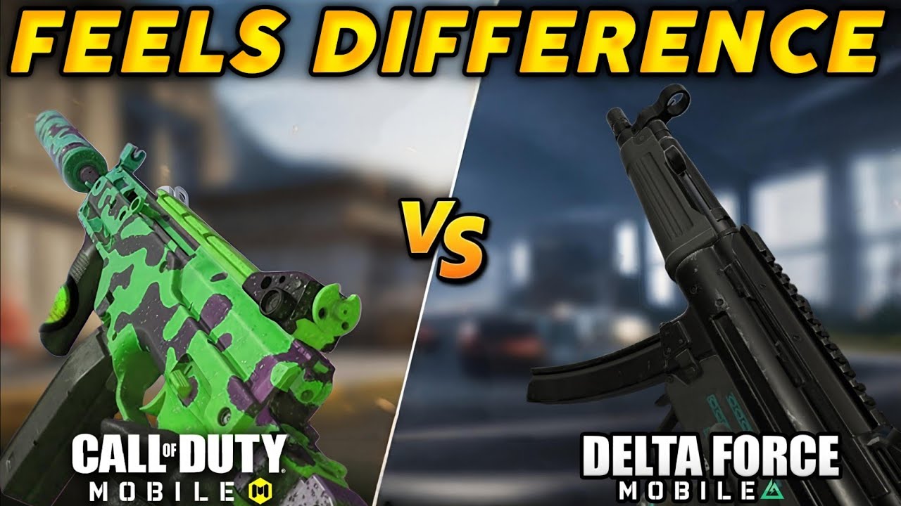 Codm Gun Animations Are Weak Compared To Delta Force
