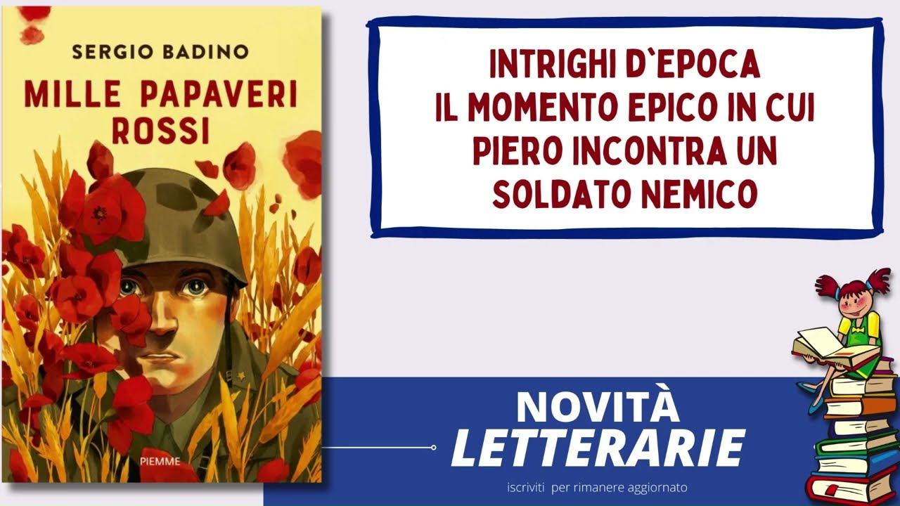 libro Mille papaveri rossi dello scrittore Sergio Badino