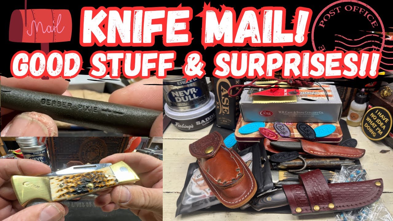 Unboxing Vintage Knives & Gifts from Alabama, New York & Texas!