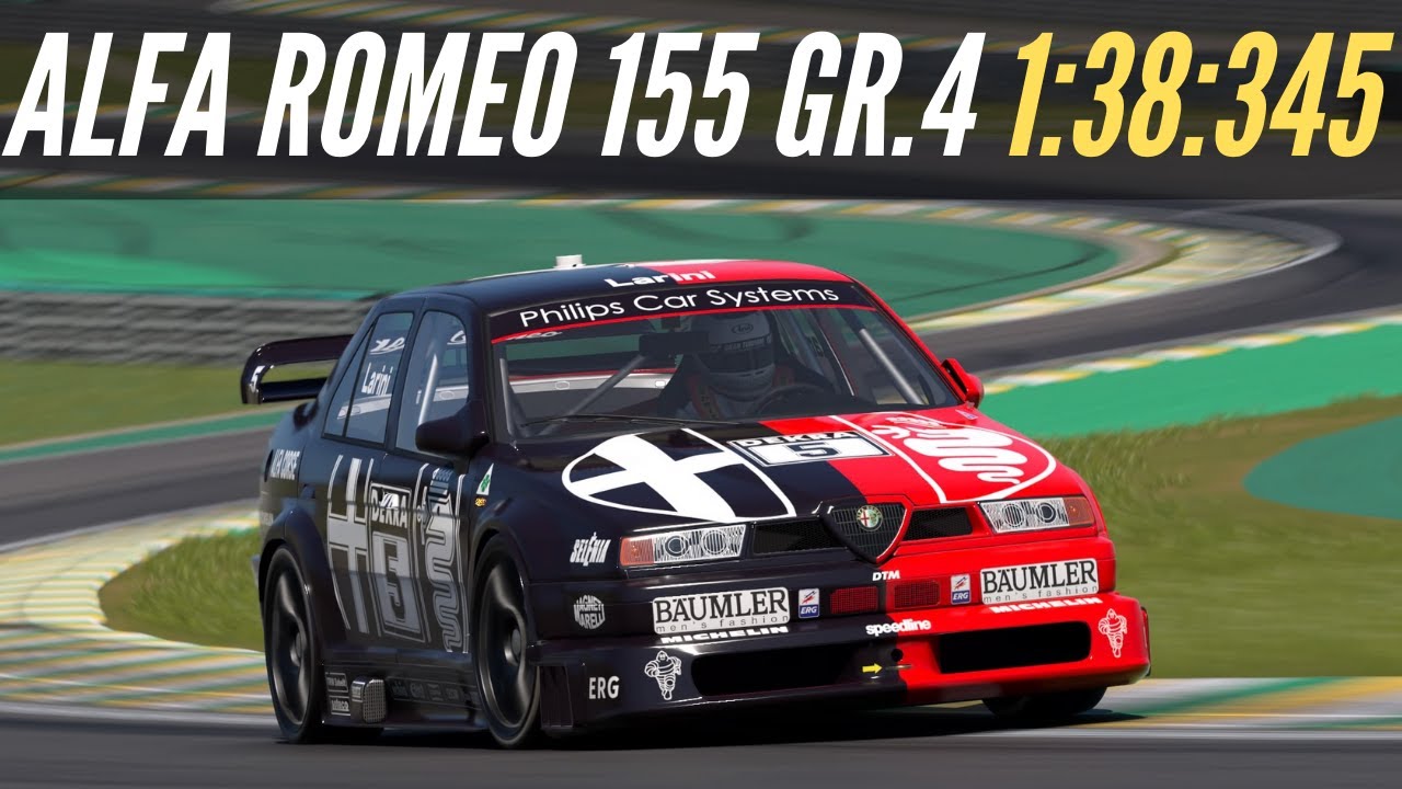 Gran Turismo 7: Daily Race Interlagos | Alfa Romeo 155 Gr. 4 Hotlap [4K]