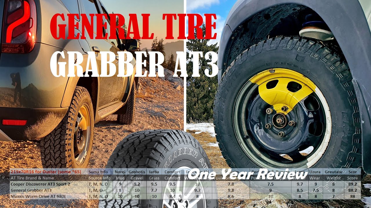 General Tire - Grabber AT3 - Обзор за год