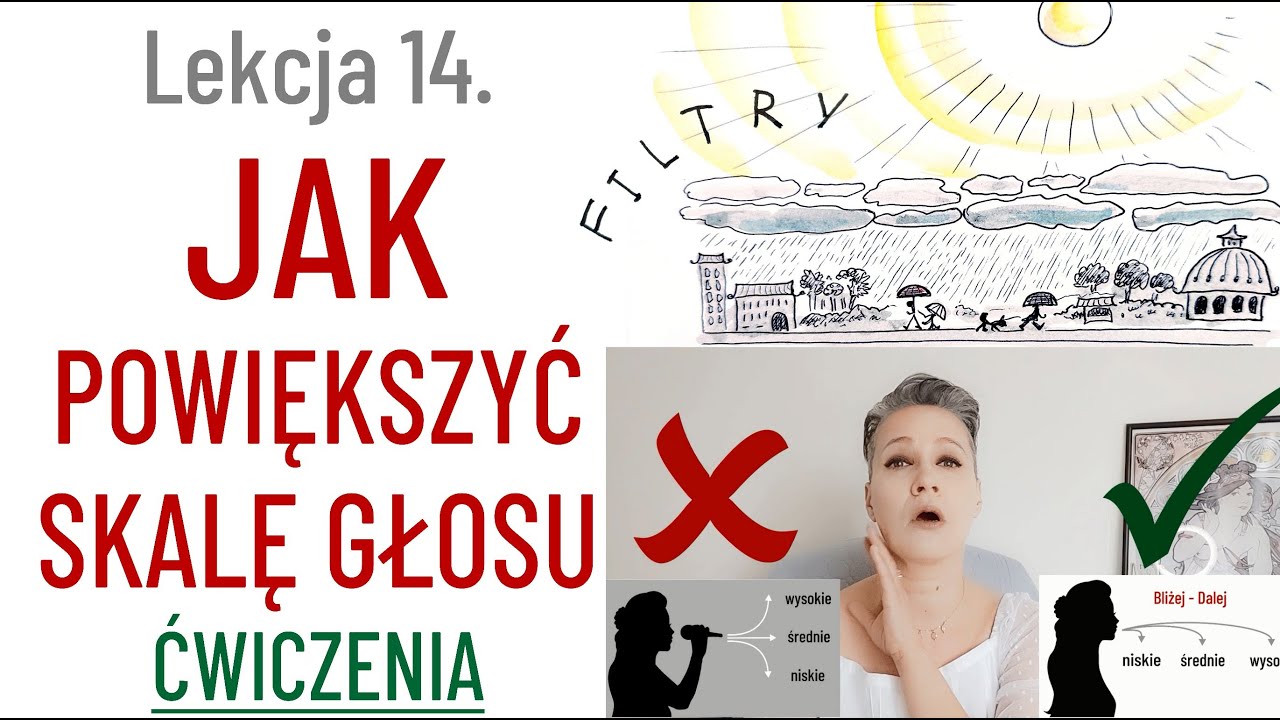 Lekcja 14. JAK POWIĘKSZYĆ SKALĘ GŁOSU? Ćwiczenia. Lekcje śpiewu EGOsing z Eleną Egorovą.