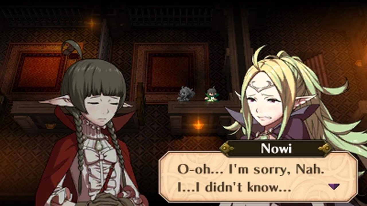 Fire Emblem Awakening - Nowi & Nah The Future Past 1 Conversation