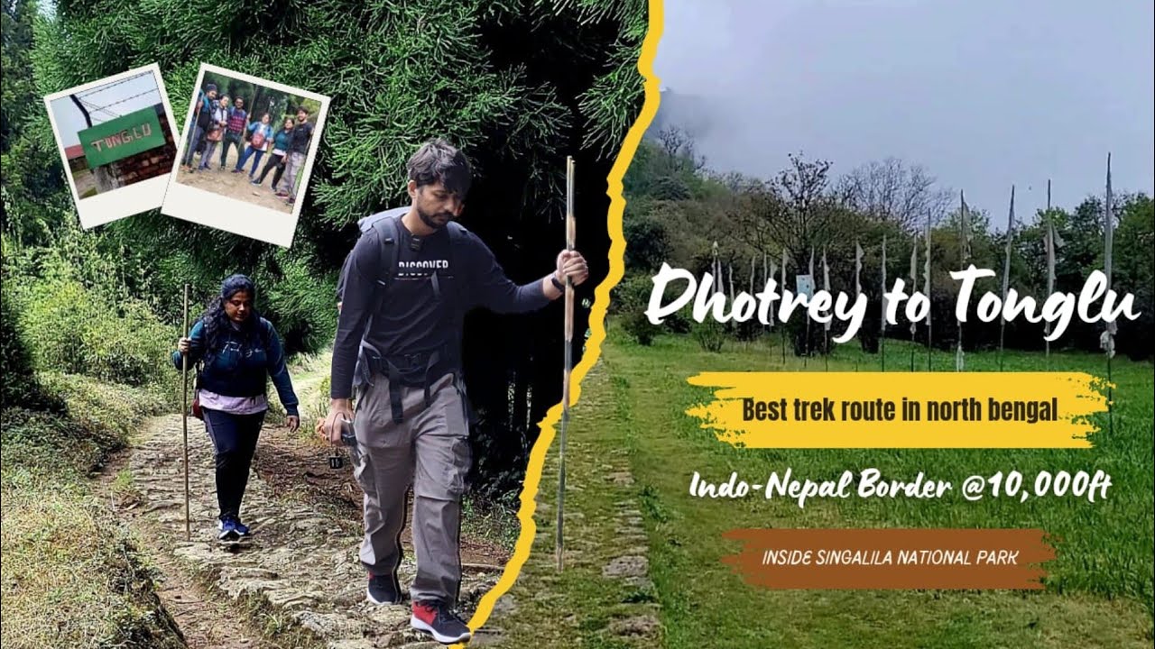 DHOTREY TO TONGLU●Beginners trek●RAJU HOMESTAY●Detailed Video●SANDAKPHU ROUTE●Indo-Nepal border#vlog