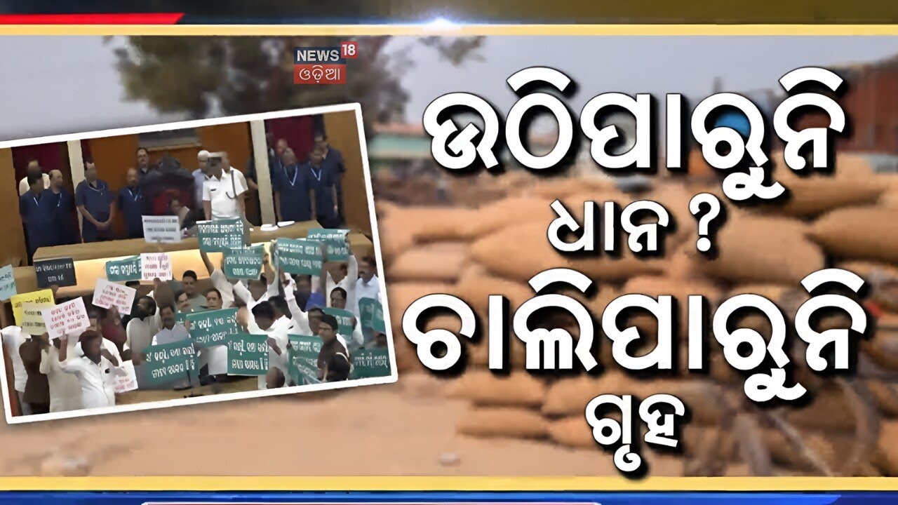 ଧାନ କିଣାକୁ ନେଇ ବଡ଼ ହଙ୍ଗାମା | Paddy Procurement Row Sparks Political Storm in Odisha | Odia News