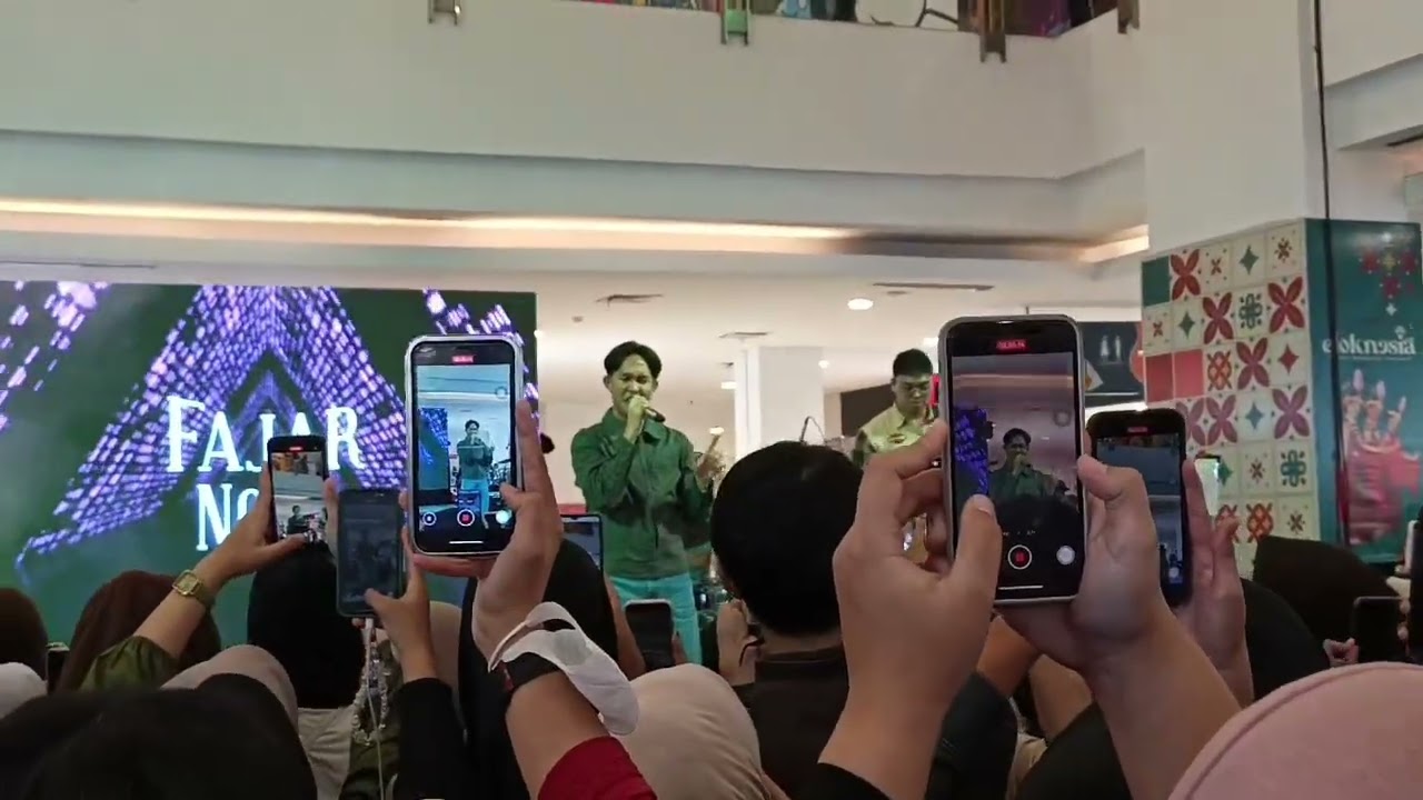 Tahta Hatiku Fajar Noor 🥰 live at fastivalcitylink Bandung