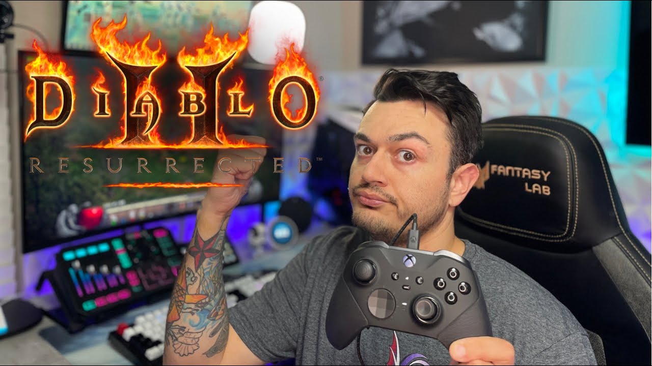 Diablo 2 Resurrected (D2R) НАМНОГО ЛУЧШЕ на контроллере!