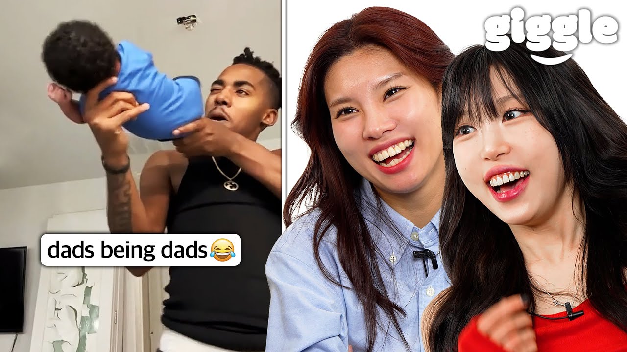 Koreans react to Dads Being Dads TikToks!