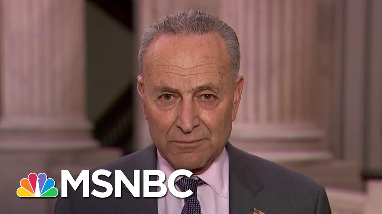Sen. Chuck Schumer: Any Coronavirus Bailout 'Needs To Put The Workers First' | The Last Word | MSNBC