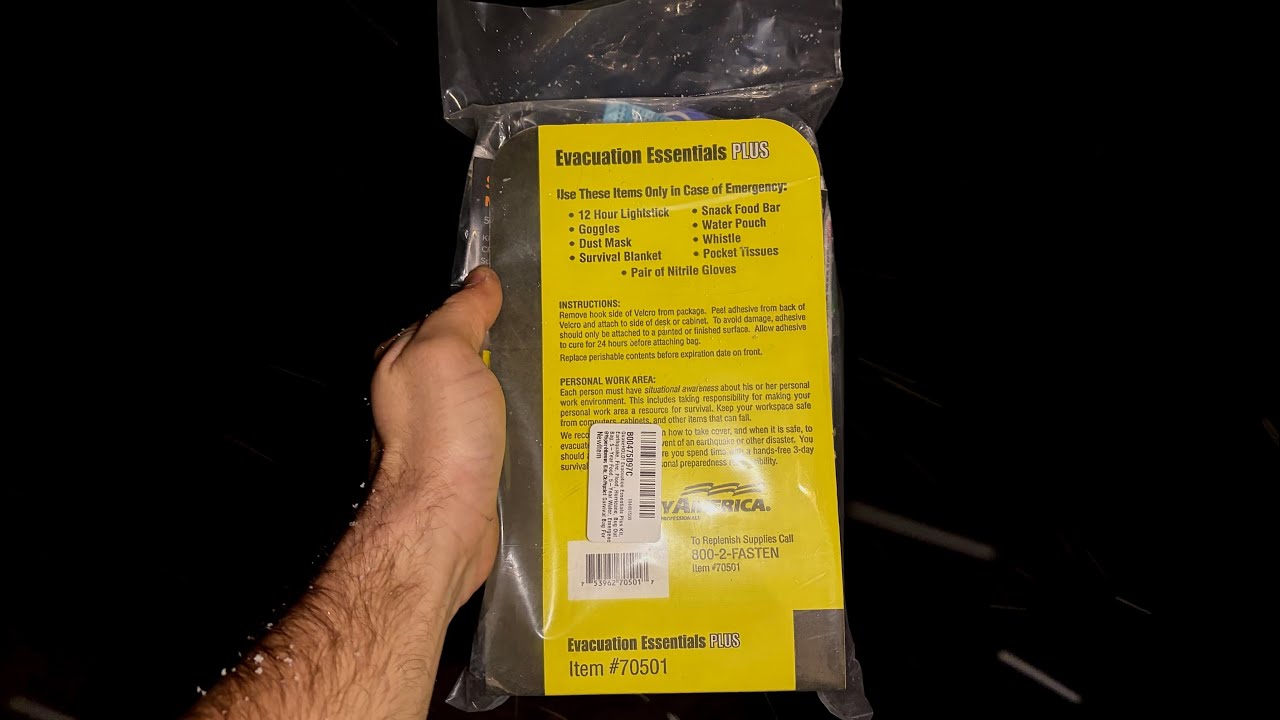 Ready America Evacuation essentials plus 