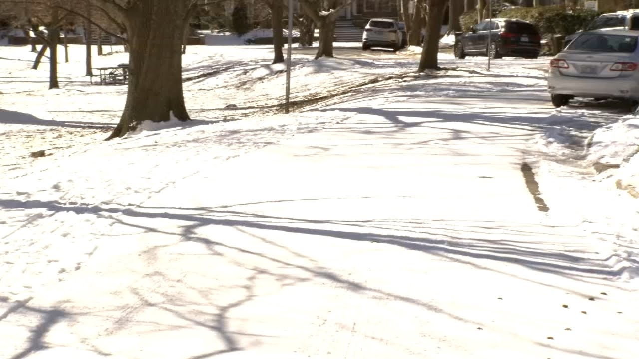 Raleigh roads improve slowly as residents embrace snowy day adventures