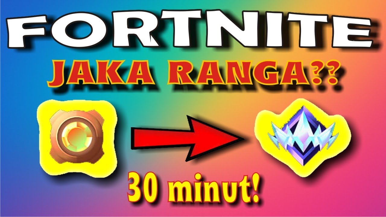 Jaką rangę wbiję w 30 minut?? W Fortnite!