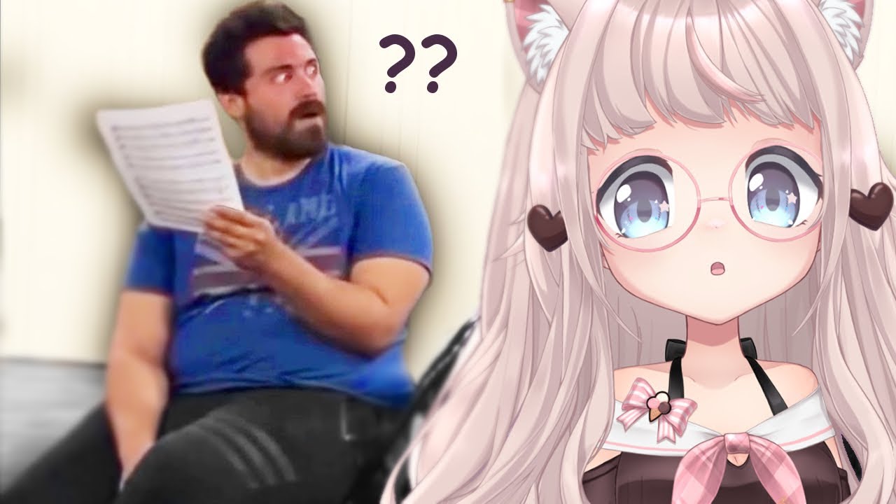 cat girl stuns man | VTuber Fuwa Reacts to Daily Dose of Internet, UNUSUAL MEMES & FailArmy