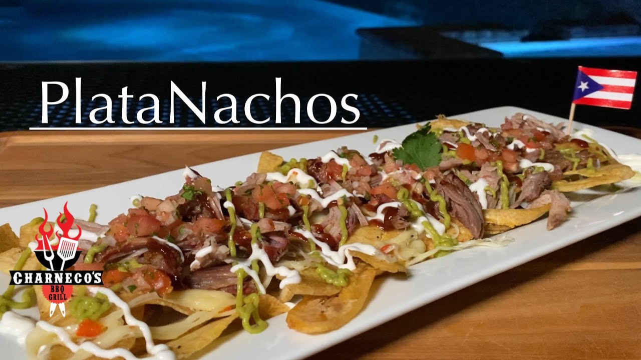 PlataNachos de Pernil EP#210 #platano #pernil #charneco