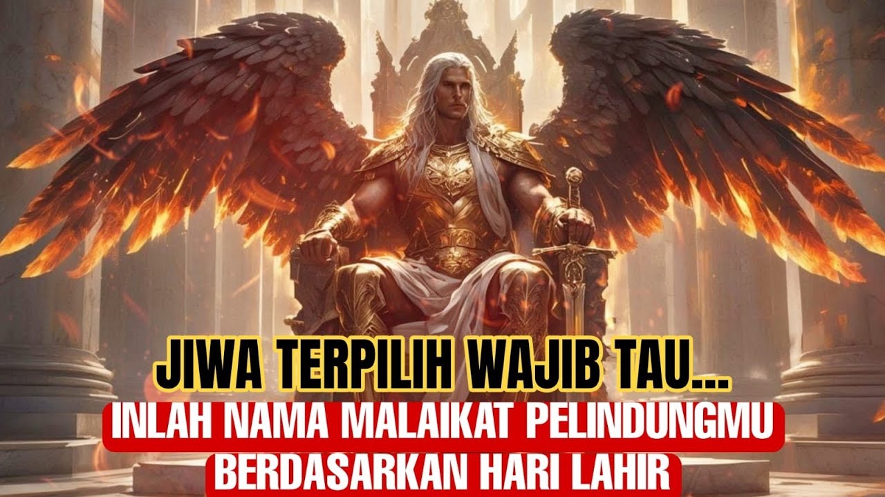 SEBUT NAMANYA 3X LALU RASAKAN‼️_INILAH NAMA ARCHANGEL MALAIKAT SUCI JIWA TERPILIH MENURUT HARI LAHIR