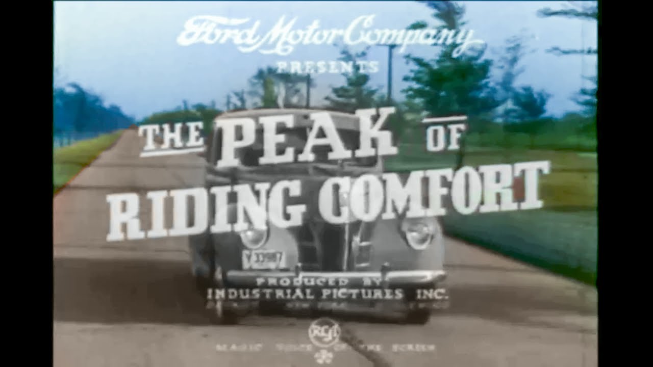 Автомобиль Ford 1940 года. Рекламный фильм компании Ford Motor Company.