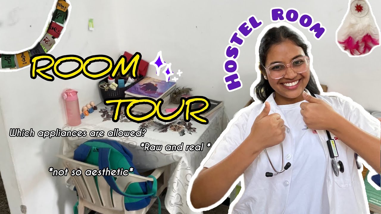 My hostel ROOM  TOUR ! ✨|Dr.VPMC | MBBS 🩺